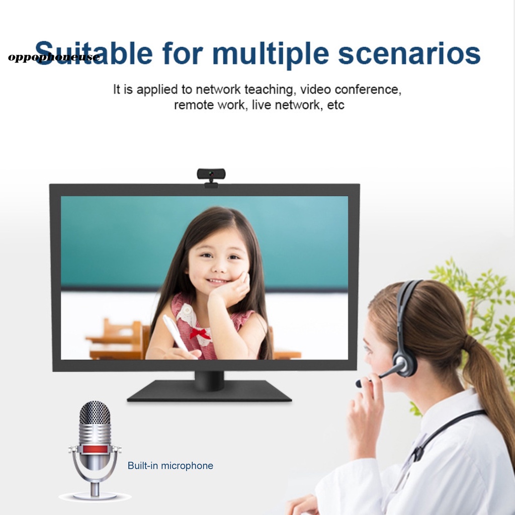 Webcam kèm mic cho điện thoại OPPO 2K 2040x1080P | BigBuy360 - bigbuy360.vn