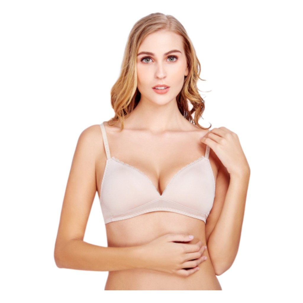 Áo ngực nữ Marguerite Paris 91057 - thương hiệu Pháp, mút mỏng, không gọng, định hình, ôm ngực màu da