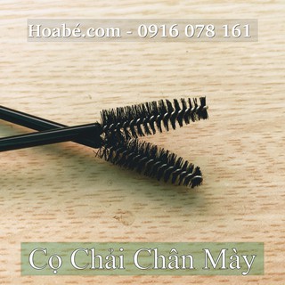 [50 chiếc] cọ chải chân mày phun xăm, trang điểm thẩm mỹ