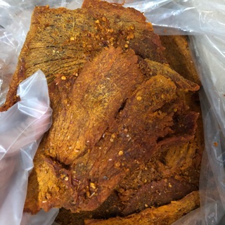 Thùng 5kg khô bò mềm hồng ngự miếng bự