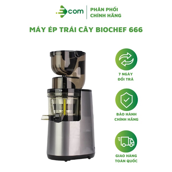 Máy ép chậm Biochef 666 - Ép trái cây tốt - cam kết hàng Australia - Hàng chính hãng