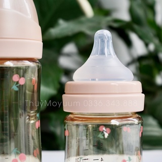 Bình sữa Grosmimi Cherry 200ml/300ml Hàn quốc (tách set không hộp)
