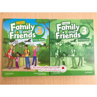 Đồ chơi - Family and friends 3 SB+WB (2nd) + đĩa