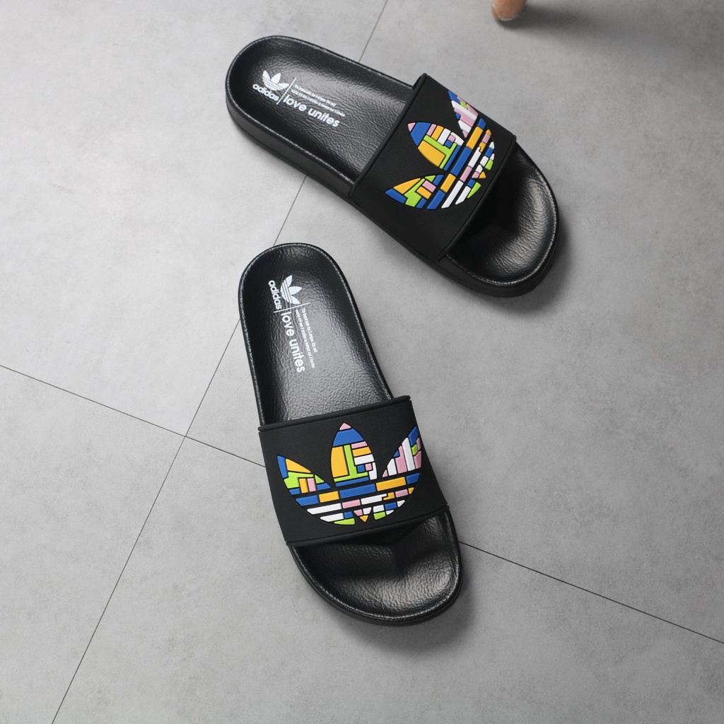 [Khâu miễn phí] Dép lê nam adi.das Pu 3 lá lớn, cực cute (39-43)