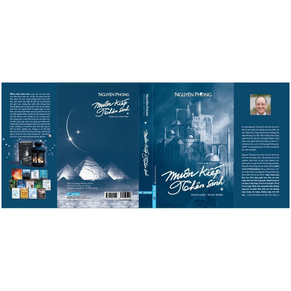 Sách - Muôn kiếp nhân sinh (Bìa Cứng) Tặng Kèm Sổ tay [First News]