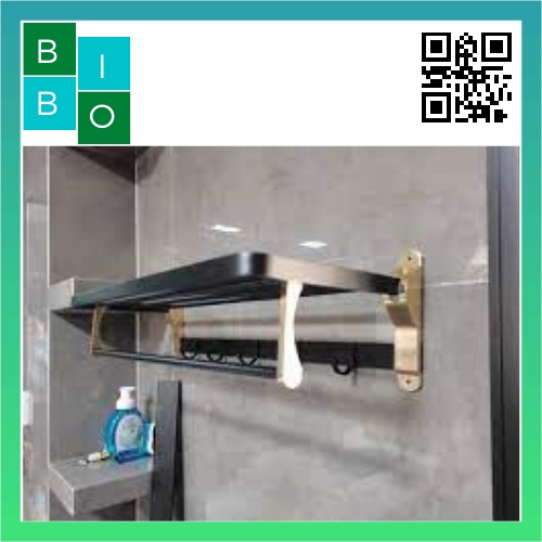 BỘ PHỤ KIỆN 6 MÓN NHÀ TẮM MÀU VÀNG ĐEN