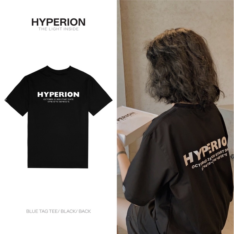 Áo thun HYPERION BLUE TAG TEE