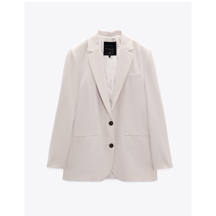 Bộ Áo Khoác Blazer Dáng Dài Xẻ Tà + Quần Tây Ống Đứng Thời Trang Zara 2022 Thanh Lịch2010808 4661513