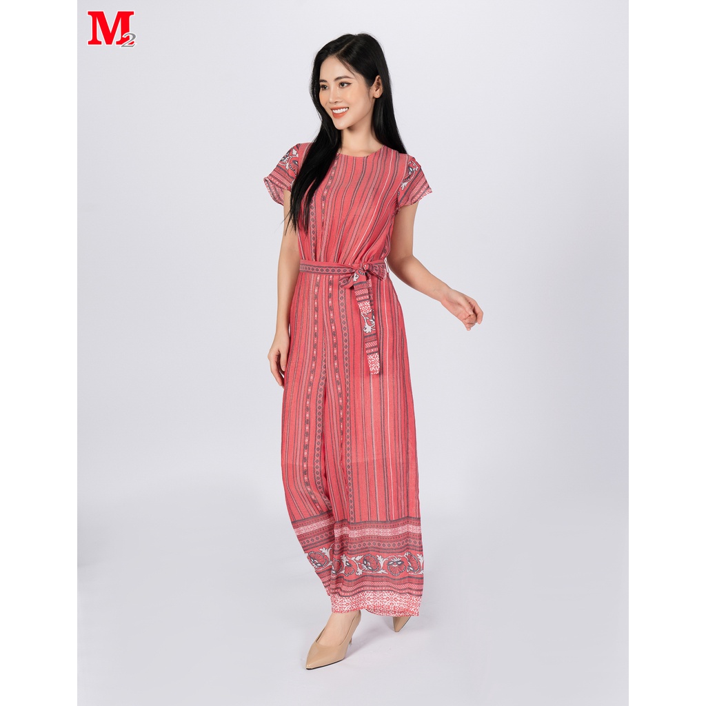 Jumpsuit nữ nơ thắt chéo SAW0120JS020 Thời trang M2