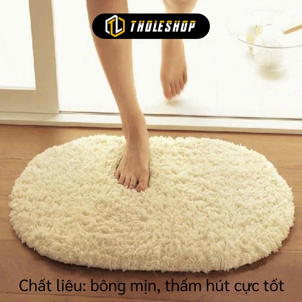 Thảm Lông - Thảm Lau Chân 40x60cm Bông Mịn, Thấm Hút Tốt Trang Trí Nhà Cửa 6739