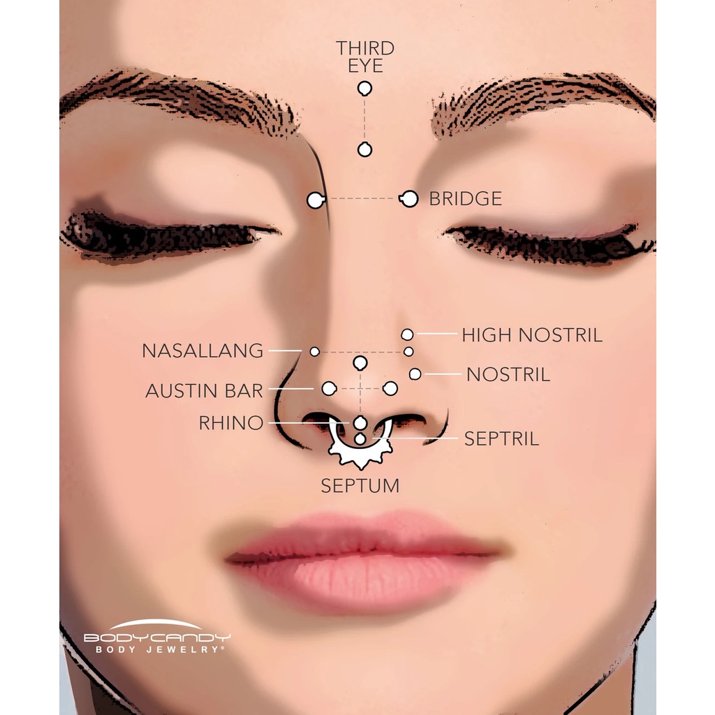 Khuyên vòng bi thân mềm mảnh thép ý tế không gỉ