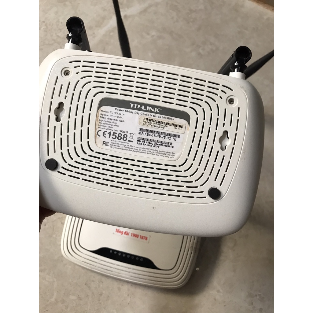 Bộ phát Wifi Tp-Link TL-WR841N/ TL-WR841F 2 ăngten 300Mbps