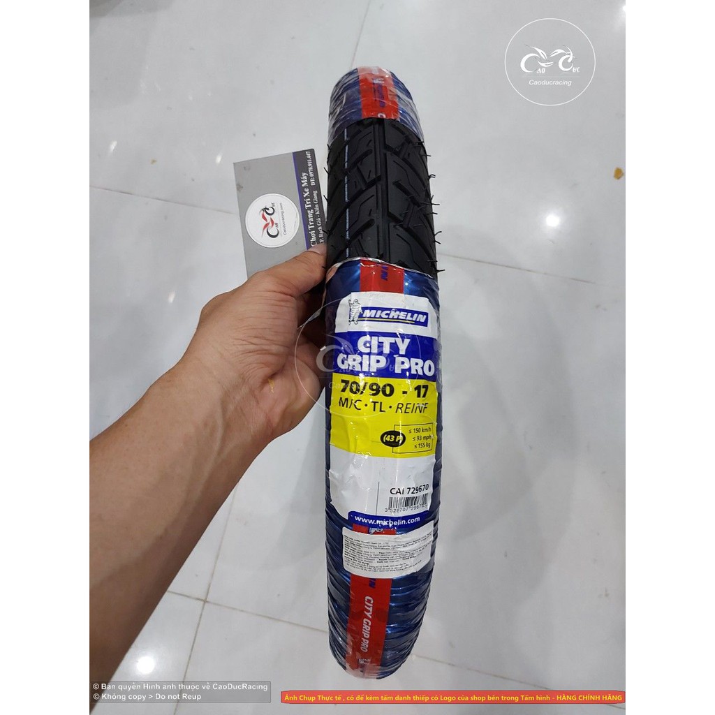 Vỏ City grip pro 70/90-17 (không ruột)