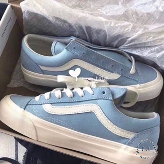 Giày Vans vault Old Skool Xanh Dương Bản Chuẩn 1:1Trung