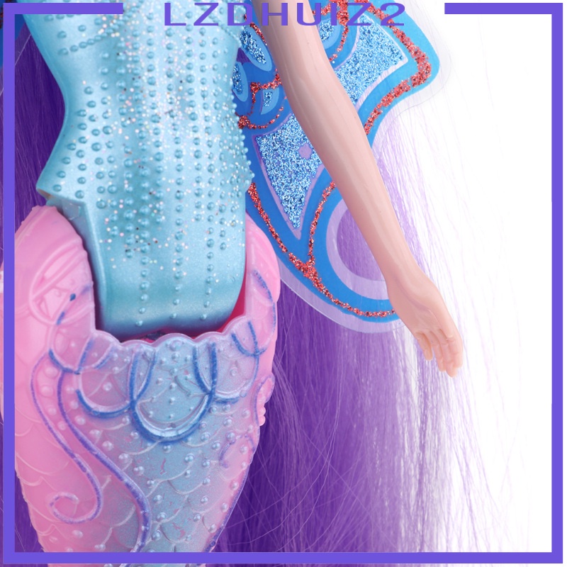 Búp Bê Nàng Tiên Cá 30cm Phong Cách Cổ Điển Dùng Trang Trí Nhà Cửa #C