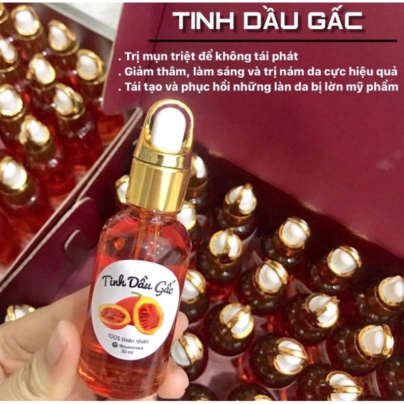 Tinh Dầu Gấc Tái Tạo Da