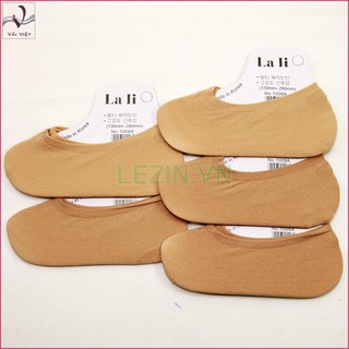 Bộ 5 đôi vớ lười trơn - Có silicon chống tuột gót