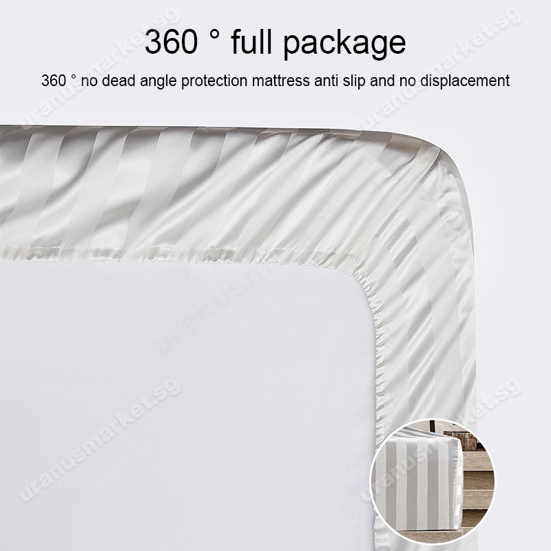 Ga trải giường lụa Abraca Dabra thoáng khí mềm mại thoải mái với 7 màu 14 inch m9 1m2 1m6 1m8 2m