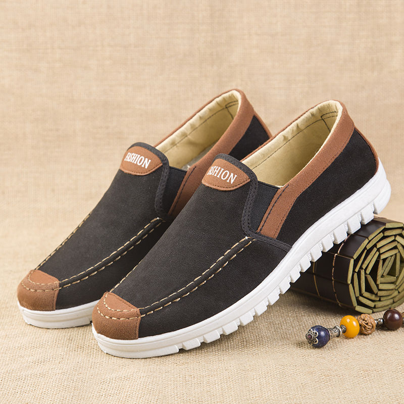 Giày Lười Bằng Vải Canvas Phong Cách Trẻ Trung Dành Cho Nam | BigBuy360 - bigbuy360.vn