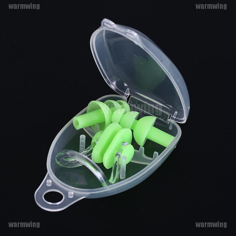 Bộ Nút Bịt Tai Và Mũi Khi Bơi Lội