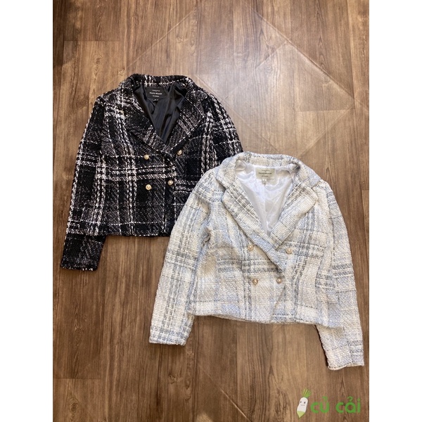 Áo khoác dạ Tweed nữ Haute.Monde A62