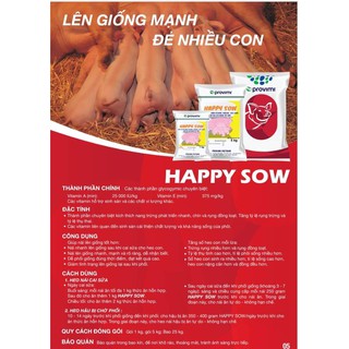 1 gói lên giống nhanh, tăng số heo con provimi cargill