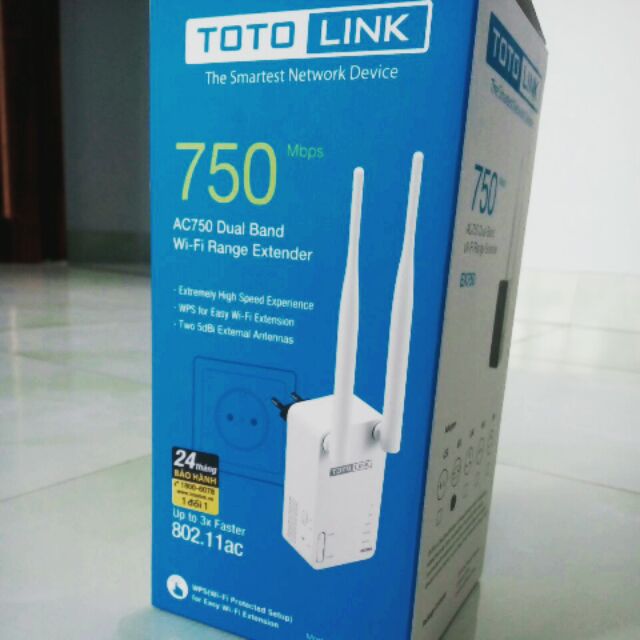 Bộ kích sóng wifi Totolink EX750