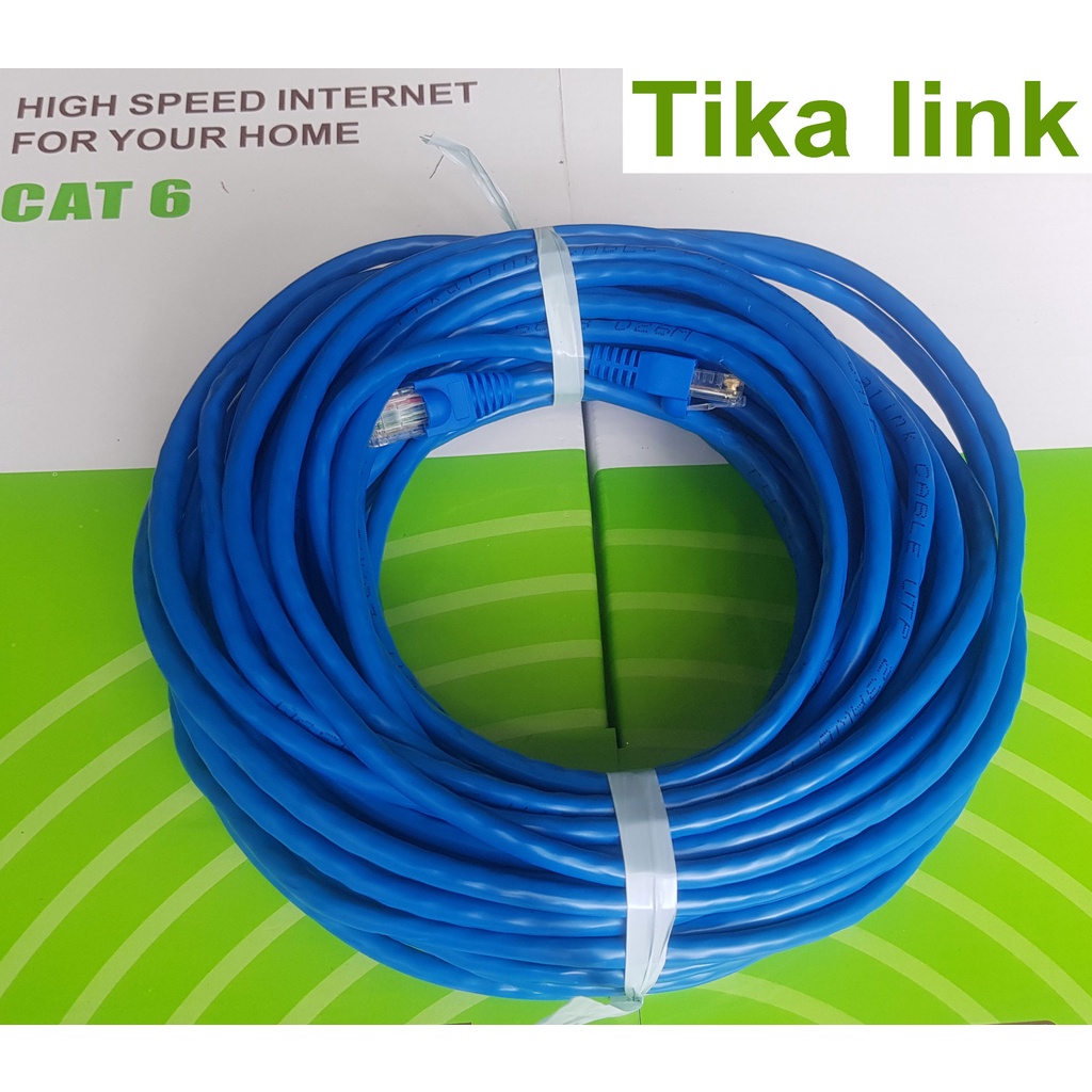 Dây mạng (cáp lan) CAT6 bấm sẵn 2 đầu dài 3M 5M 10M 15M 20M - Cáp mạng, cáp lan, dây lan, cáp internet