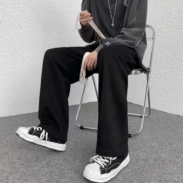 Quần dài thể thao ống rộng thời trang dành cho nam