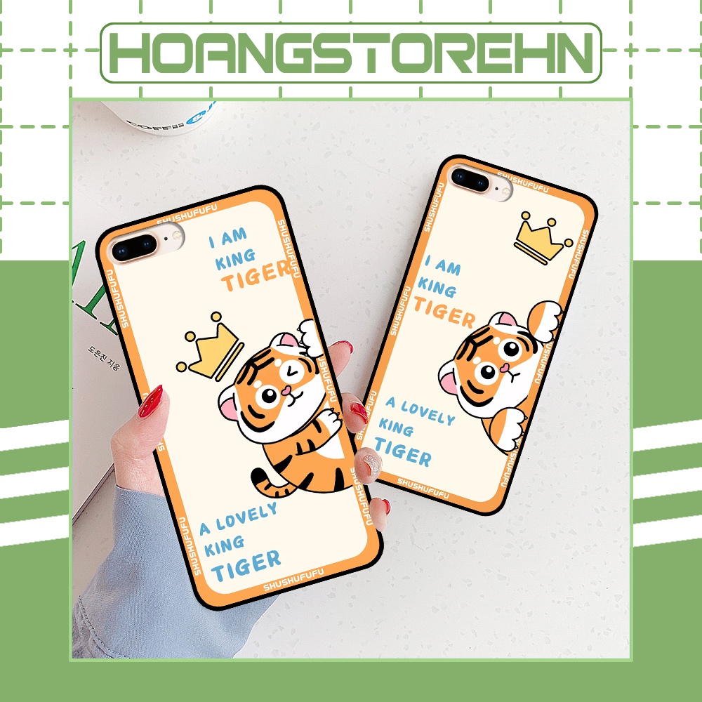 Ốp I.p.h.o.n.e 5 5s SE 6 6s Plus 7 8 Plus 2020 2022 in hình mickey, hổ, kingtiger siêu rẻ T19 - T24