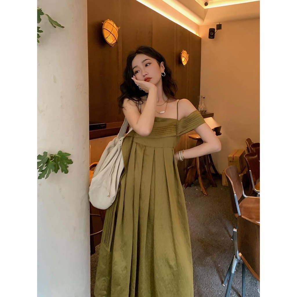 [Delivery Within 48 Tiếng] Đầm Ren Xiaoyi Phong Cách Pháp Cổ Điển Thời Trang Xuân Thu 2022