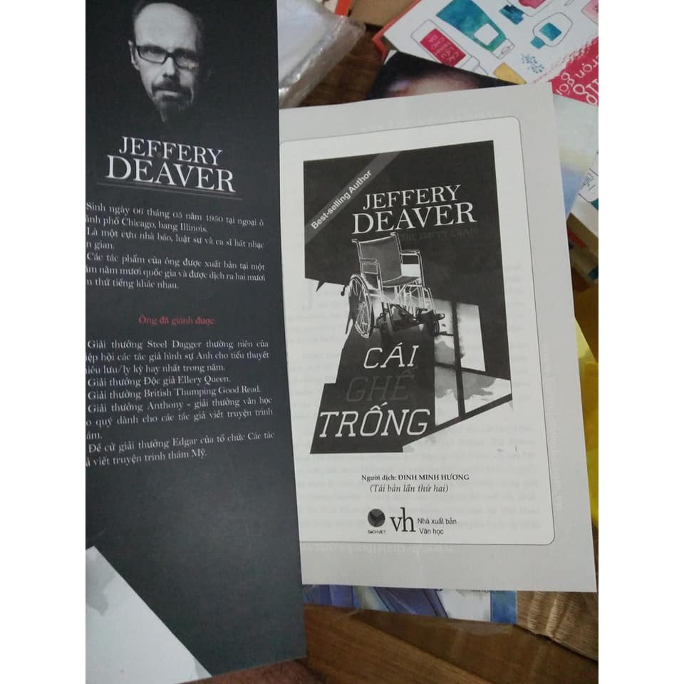 Sách - Cái ghế trống - Jeffery Deaver