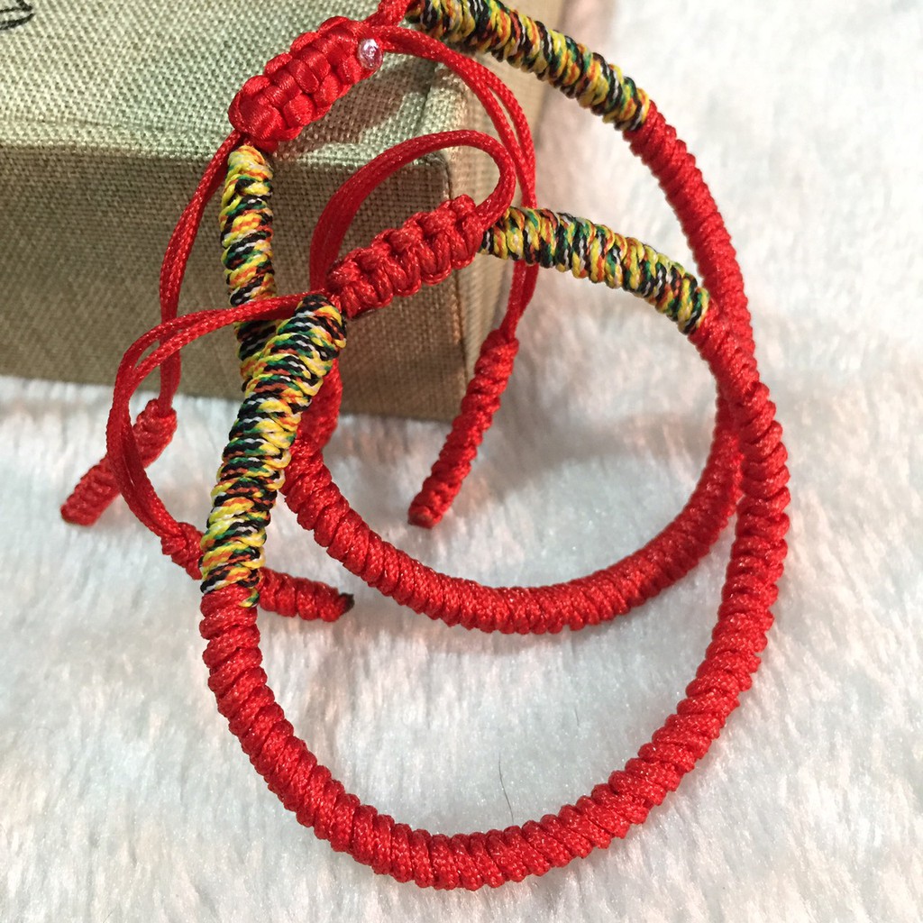 Vòng Tay Thắt Dây Thủ Công Tibet Handmade VCD36 (01,02,....,11)