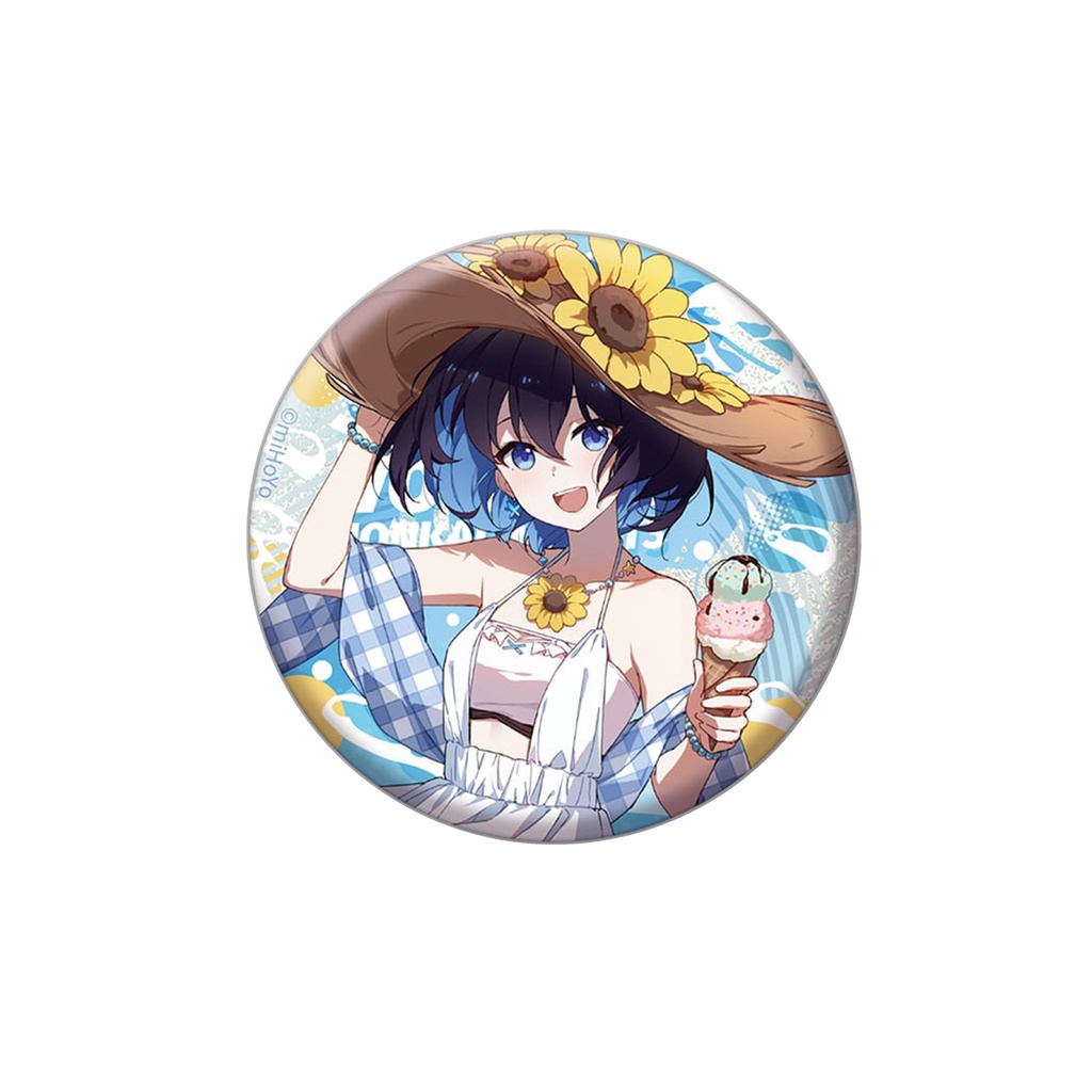 Huy hiệu IN HÌNH Honkai Impact game chibi xinh xắn