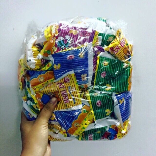 Bịch 100 gói mì tôm trẻ em  trở về tuổi thơ siêu ngon