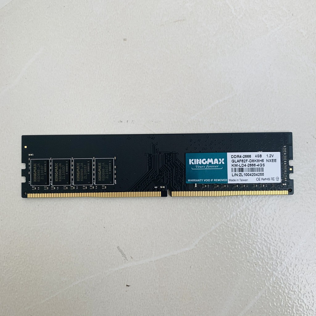 [Mã ELMS05 giảm 5% đơn 300k]Ram 4GB Kingmax DDR4 2666MHz chính hãng VIễn Sơn Phân Phối | BigBuy360 - bigbuy360.vn