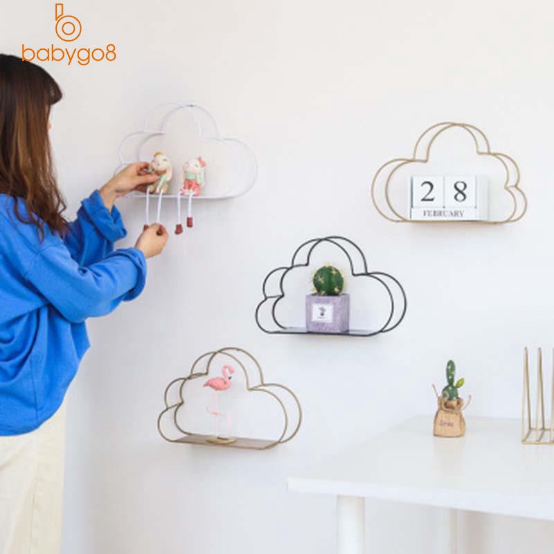 Kệ Sắt Treo Tường Hình Đám Mây