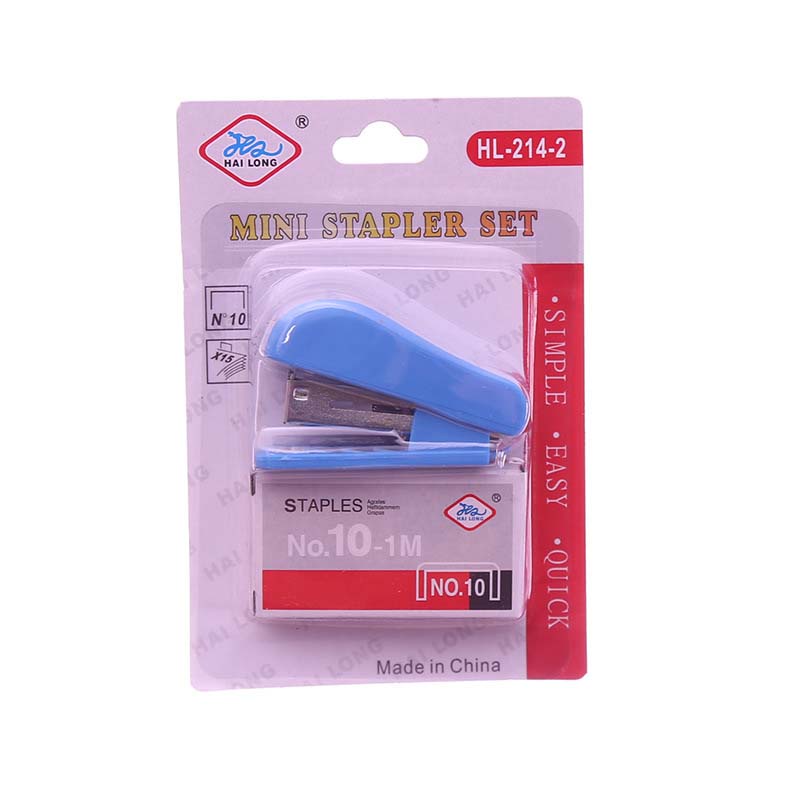 [Mã LIFE0803ALL giảm 10% đơn 0K] Dụng Cụ Bấm Ghim Mini Tiện Dụng Cho Học Sinh / Nhân Viên Văn Phòng