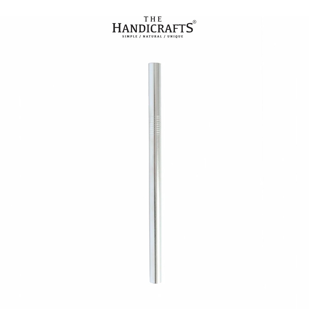 Ống hút inox 304 màu bạc Φ 6/8/12mm (Silver stainless steel straw) | The handicrafts | BigBuy360 - bigbuy360.vn