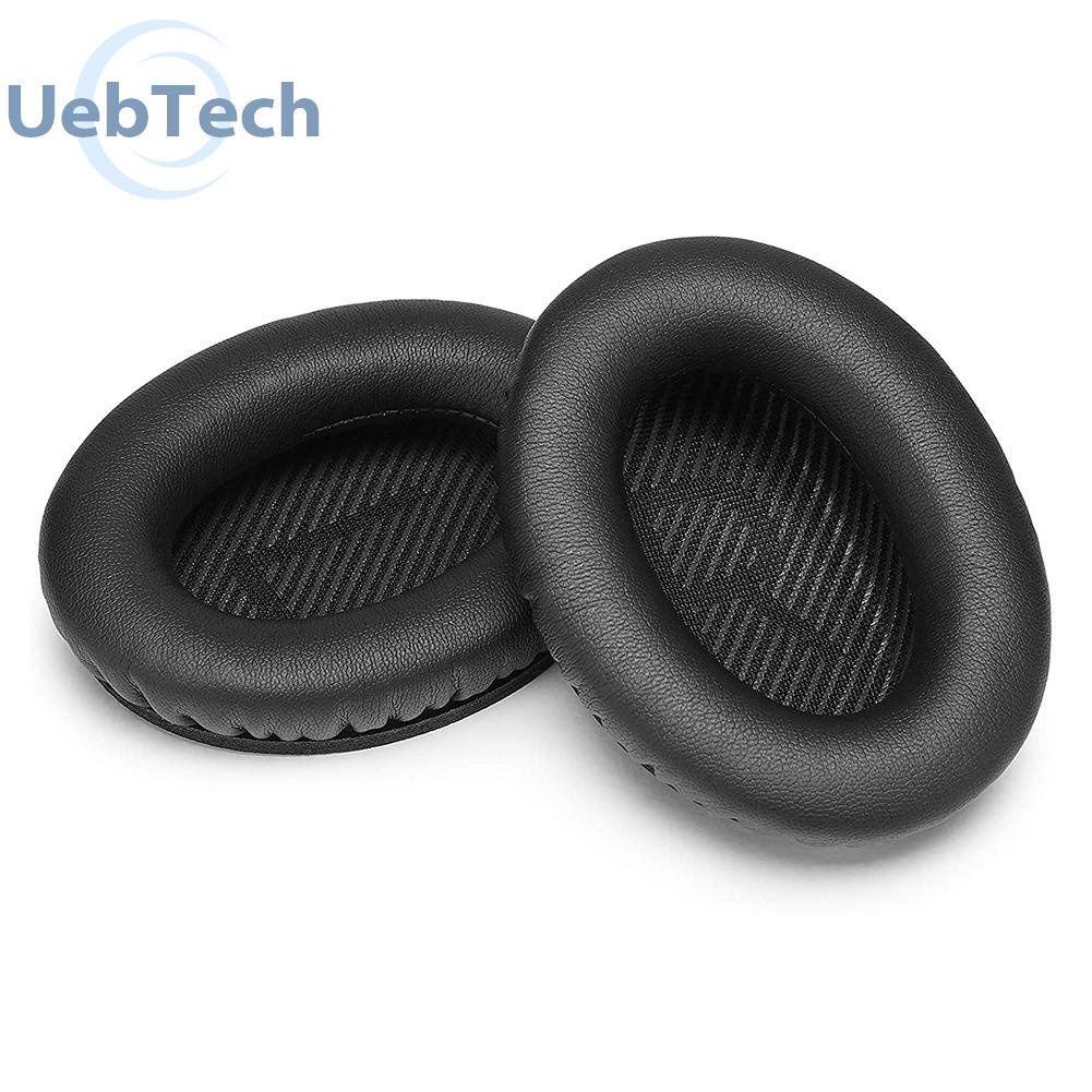 Uebtech 1 Pair Replacement Ear Cushions Pads for BOSE QuietComfort 35 25 Headphones