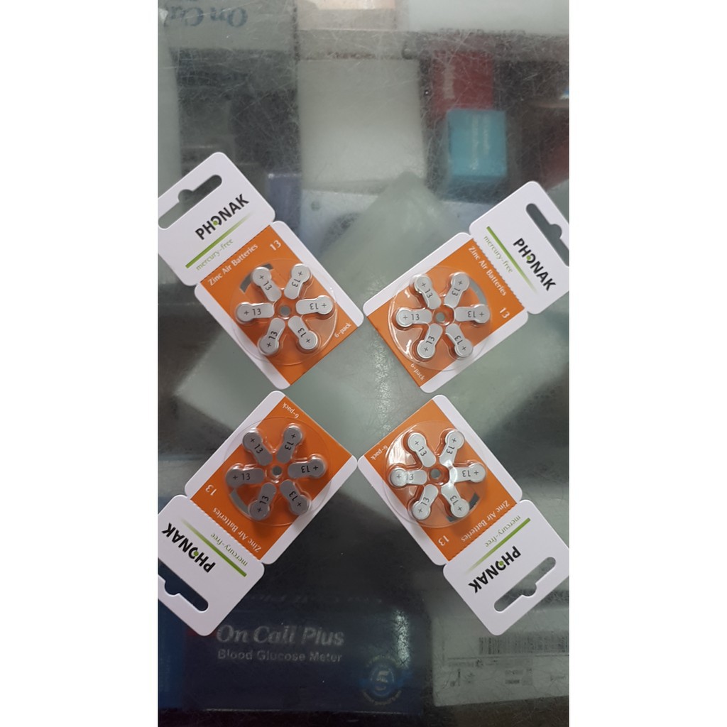 Pin Phonak 13 Cho Máy Trợ Thính