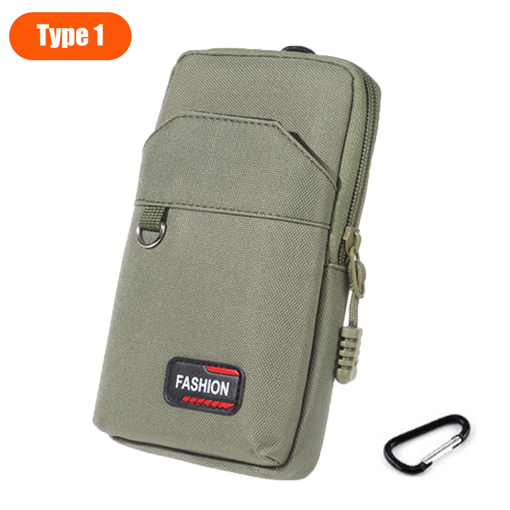Túi Đựng Điện Thoại Đeo Hông / Thắt Lưng Thiết Kế Ba Ngăn Tiện Dụng Mang Theo Du Lịch / Cắm Trại