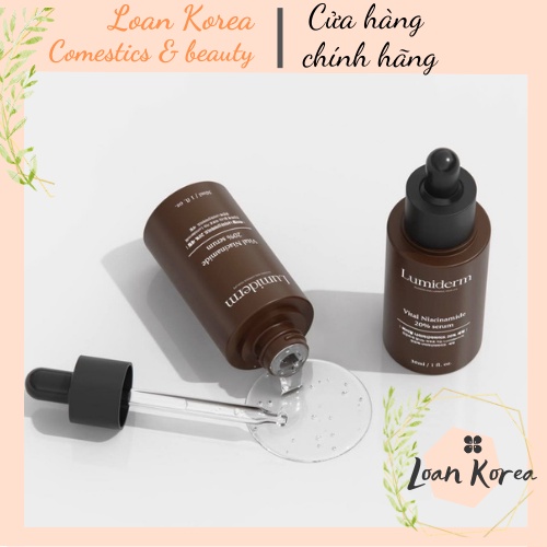 SERUM DƯỠNG TRẮNG NIACINAMIDE B3 20% LUMIDERM