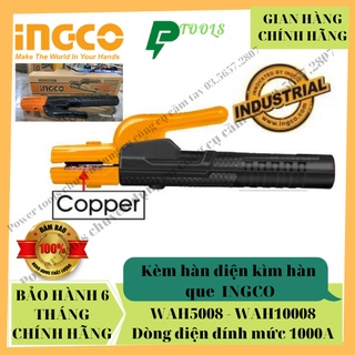Kềm hàn điện ingco , kìm hàn que 300a-500a-800a-1000a wah10008-wah8008-wah5008-wah3008 phù hợp sử dụng cho máy hàn mma