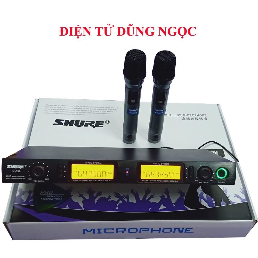 Micro không dây SHURE UK-898