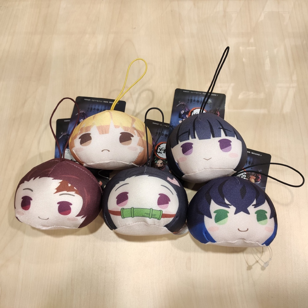 [FuRyu] Móc strap bông Kimetsu no Yaiba Marukko mascot Vol 1 chính hãng Nhật Bản