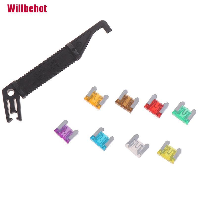 [Willbehot] 100X Micro Auto Car Low Profile Mini Blade Fuse Kit 3A5A7.5A10A15A 20A25A30A [Hot]