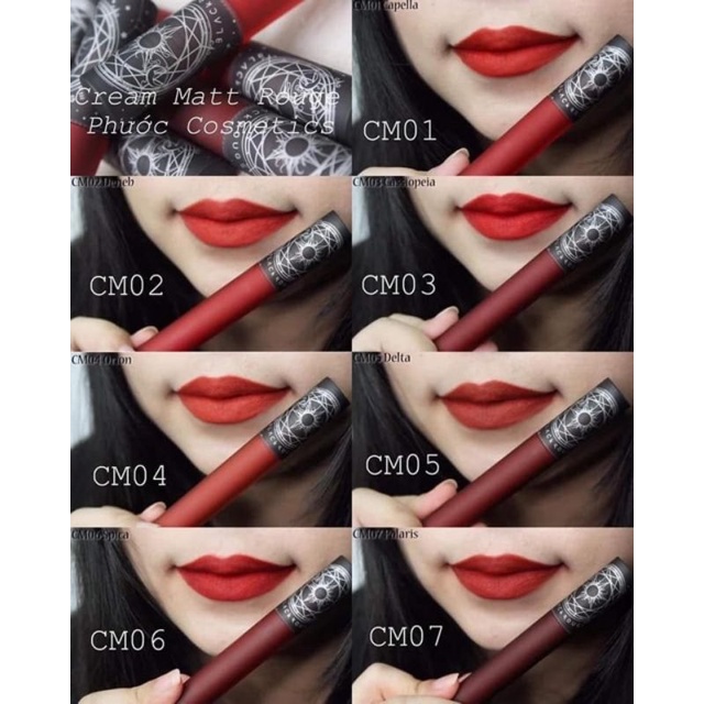 ( Sẵn ) Son kem Black Rouge Cream Matt Rouge | Tarot | BigBuy360 - bigbuy360.vn