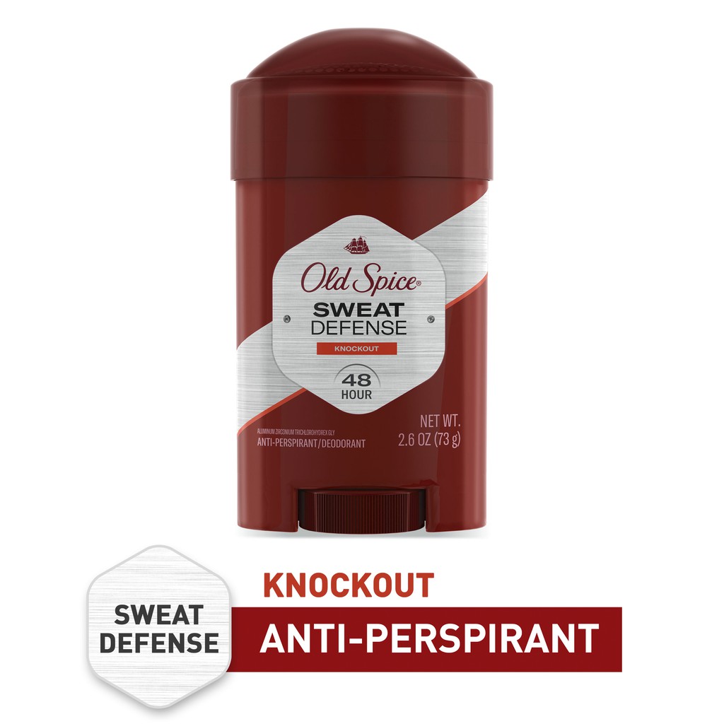 [Chuẩn AUTH] Lăn Khử Mùi Old Spice Sweat Defense Knockout Soft Solid (Sáp Mềm )