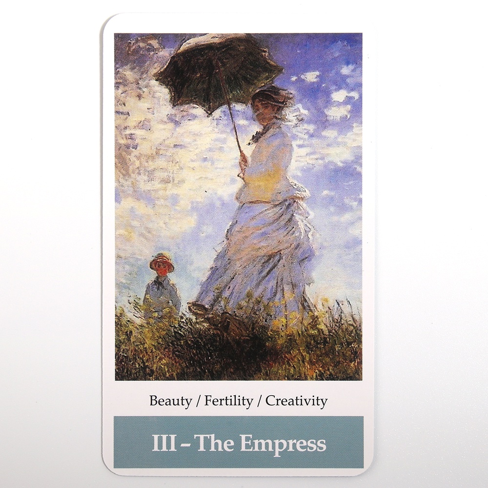 Bộ bài Tarot Claude Monet chủ nghĩa ấn tượng nghệ thuật đoán tương lai